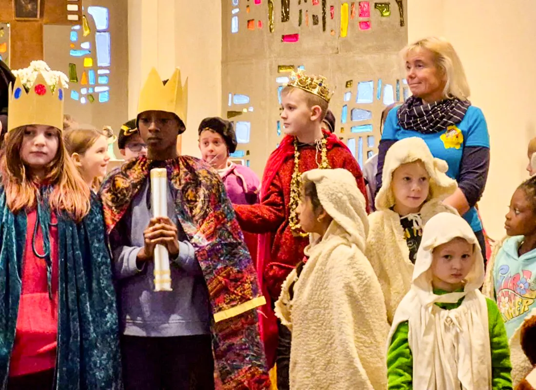 Krippenspiel der Kinder an der Gertrudisschule Bochum Wattenscheid