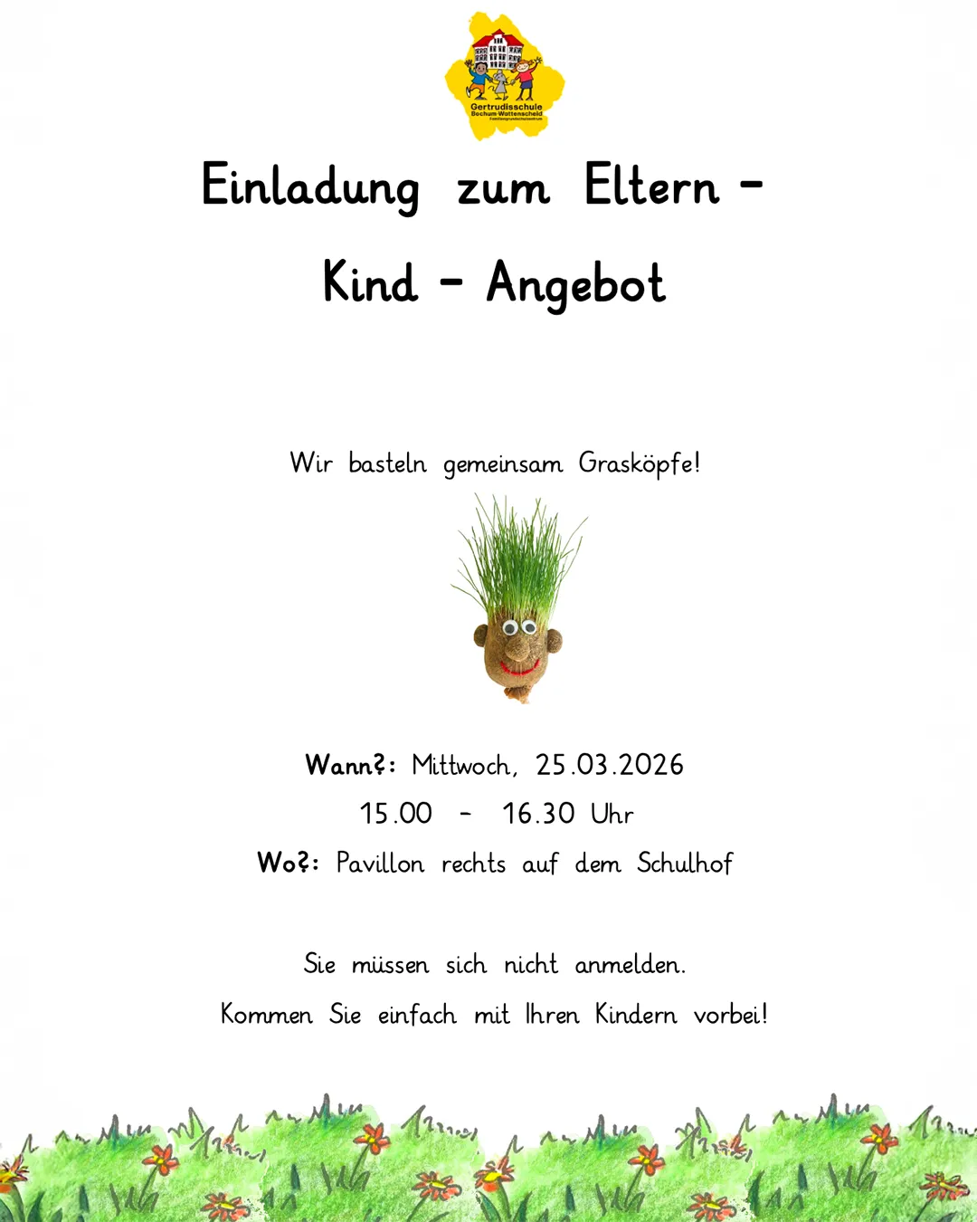 Einladung zum Eltern-Kind-Nachmittag; PDF-Datei (233 KB) öffnent in separatem Fenster