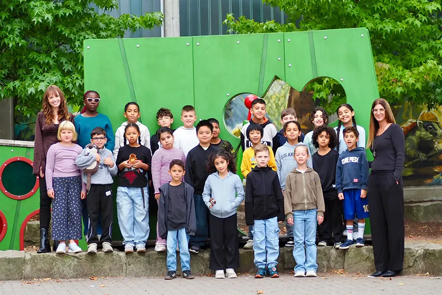 Klassenfoto der Klasse 3b